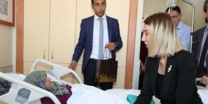 Vali Yardımcısı Büyüker’den hastalara bayram ziyareti