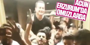 Acun Ilıcalı memleketi Erzurum'da omuzlarda taşındı