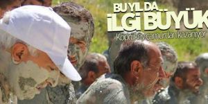Şifalı çamura bu yıl da ilgi büyük