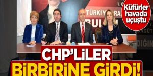 CHP'liler toplantıda birbirine girdi