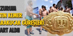 Erzurum’da Karakucak Güreşleri başladı