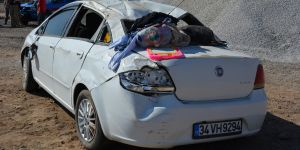 Otomobil takla attı: 6 yaralı