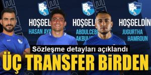 Erzurumspor'da yeni transferlerin sözleşme detayları açıklandı