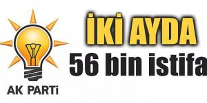 AK Parti üye sayısı 2 ayda 56 bin 260 düştü