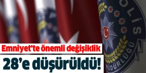 Emniyet Genel Müdürlüğünde daire başkanlıkları yapılandırıldı.