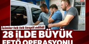 28 ilde FETÖ operasyonu: 53 kişiye yakalama kararı