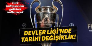 Şampiyonlar Ligi'nde format değişikliği
