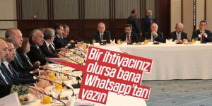 Erdoğan, belediye başkanları ile Whatsapp grubu kurdu