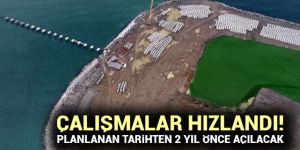 Rize-Artvin Havalimanı'nda çalışmalar hızlandı