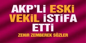 Ak Partinin kurucu ismi Cuma İçten istifa etti