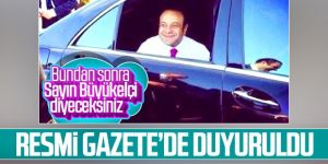 Egemen Bağış büyükelçi oldu! Atama kararı Resasmi Gazete'de