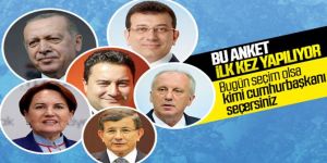 Cumhurbaşkanlığı seçim anketi