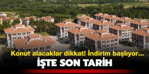 TOKİ'nin indirim kampanyası yarın başlıyor