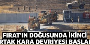 Fırat'ın doğusunda ikinci ortak kara devriyesi başladı