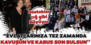Erzurum'dan Diyarbakır annelerine kadın desteği