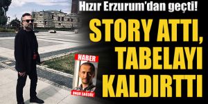 Erzurum'da yılların ayıbını o gördü!