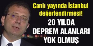 İmamoğlu'ndan depremle ilgili flaş açıklamalar