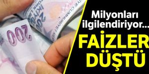 Kredi kartı faizleri düştü