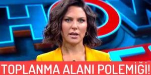 Show TV spikeri Ece Üner'in 'toplanma alanı' göndermesi sosyal medyanın gündeminde