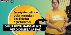 Cinayet zanlısı kadınlardan tişörtlü mesaj