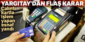 Çalınan kredi kartından yapılan alışverişten banka sorumlu