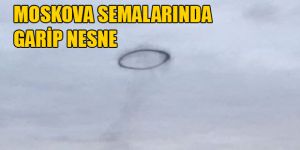 Gökyüzündeki garip nesne herkesi şaşkına çevirdi!