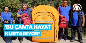 'Bu çanta hayat kurtarıyor'