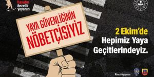 Trafikte 200 bin kolluk görevlisi yaya nöbeti tutacak