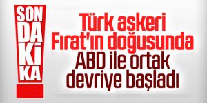 Türk ve ABD askerleri 3. kara devriyesine başladı