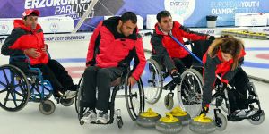 Tekerlekli Sandalye Curling Turnuvası