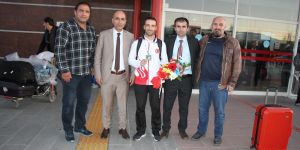 Avrupa’dan gümüş madalya ile döndü