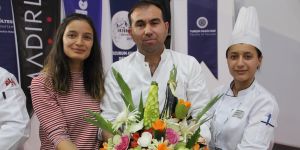 Sebze ve meyve dekorları meraklı gözlerin ilgi odağı oldu