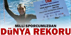 Şahika Ercümen'den dünya rekoru