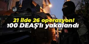 Emniyet Genel Müdürü Aktaş'dan DEAŞ açıklaması: 100 kişi yakalandı