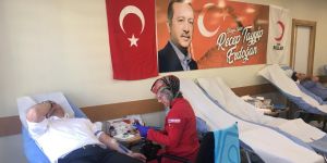 Ak Parti Erzurum İl Başkanlığı’ndan kan bağışı kampanyası