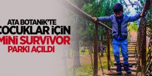 ATA Botanik’te çocuklar için mini survivor parkı!