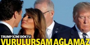 Trump: Vurulursam Melania ağlamaz