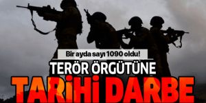 1090 terörist etkisiz hale getirildi