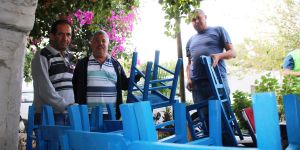 Bodrum Belediyesinden kahvehanelere bedava sandalye