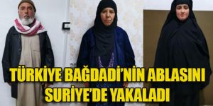 Bağdadi'nin ablası Suriye'de yakalandı!