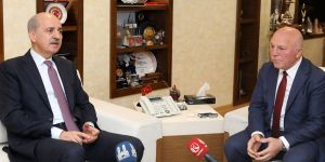 Kurtulmuş’tan Büyükşehir’e ziyaret