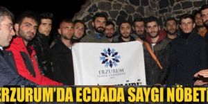 Tabyalarında Ecdada Saygı Nöbeti