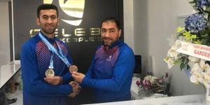 Çelebispor’a hayırlı olsun madalyası