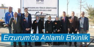 Kadına yönelik şiddetle mücadele için fidan diktiler