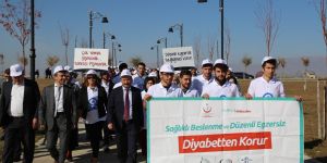 Diyabete dikkat çeken yürüyüş