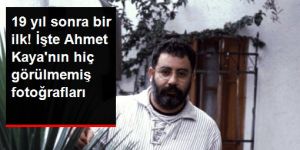 19 yıl önce hayatını kaybeden Ahmet Kaya'nın hiç yayınlanmamış fotoğrafları ortaya çıktı