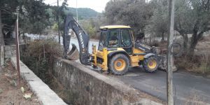 Büyükşehir 13 ilçede 149 bin metre dere temizliği yaptı