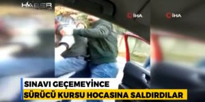 Sınavı geçemeyince...