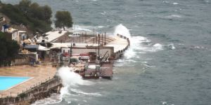 Bodrum’da fırtına kabusu