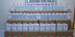 Bodrum'a götürülen bin 200 litre etil alkol ele geçirildi